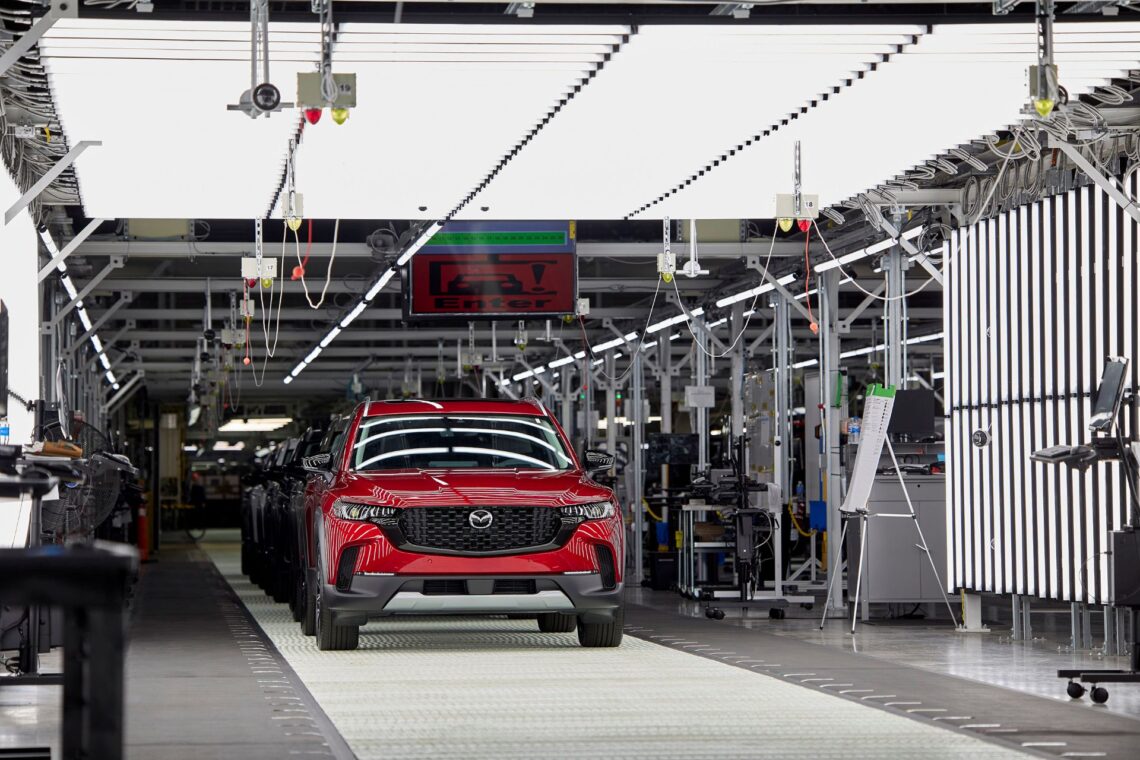 Mazda Toyota Manufacturing image in factory