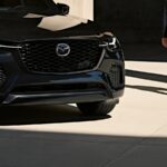 front grille of the 2026 MAZDA CX-70 detail