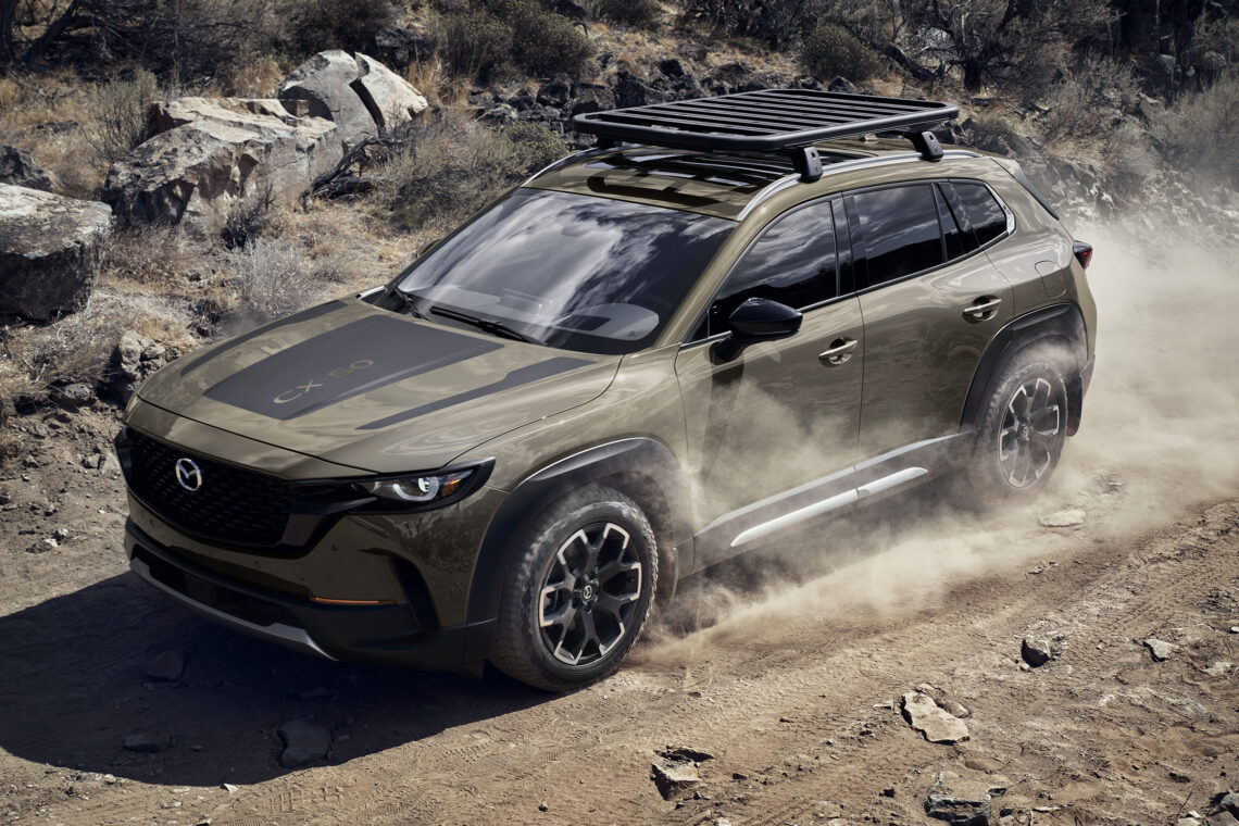 2026 Mazda CX-50 rugged driving