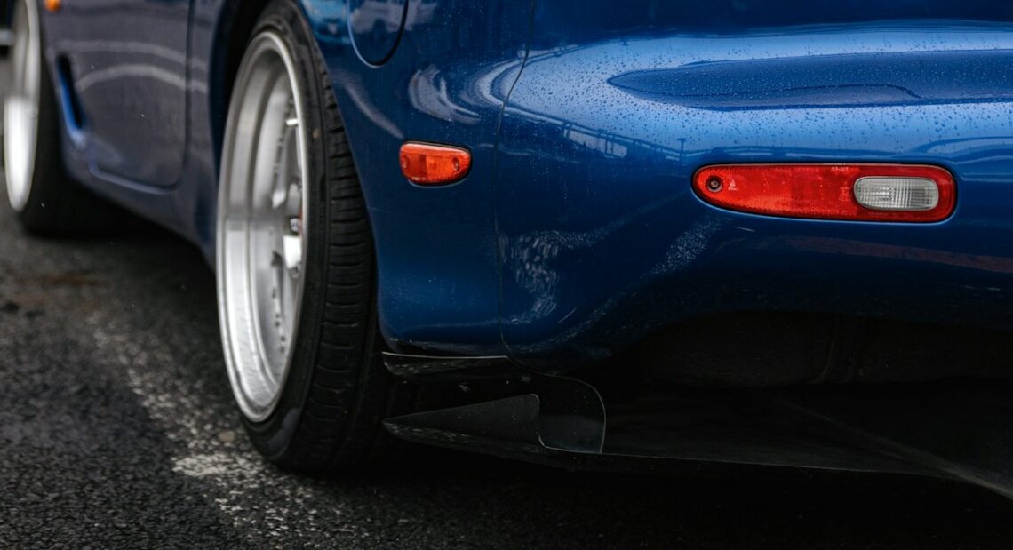 Blue Mazda stock image by Shoham Avisrur